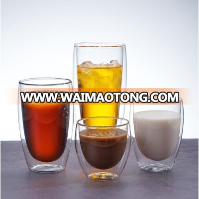 Double Walled Glass Drinking Cup Coffee Cup