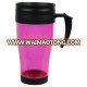 Double wall eco-friendly plastic coffee mug