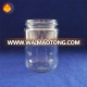 230 ml sealed lucid glass jar for canning