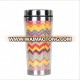 450ml double wall coffee travel mug without handle customized